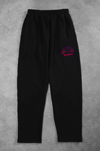 Heavy - Calça Oversized Moletom - Old School Preta Color