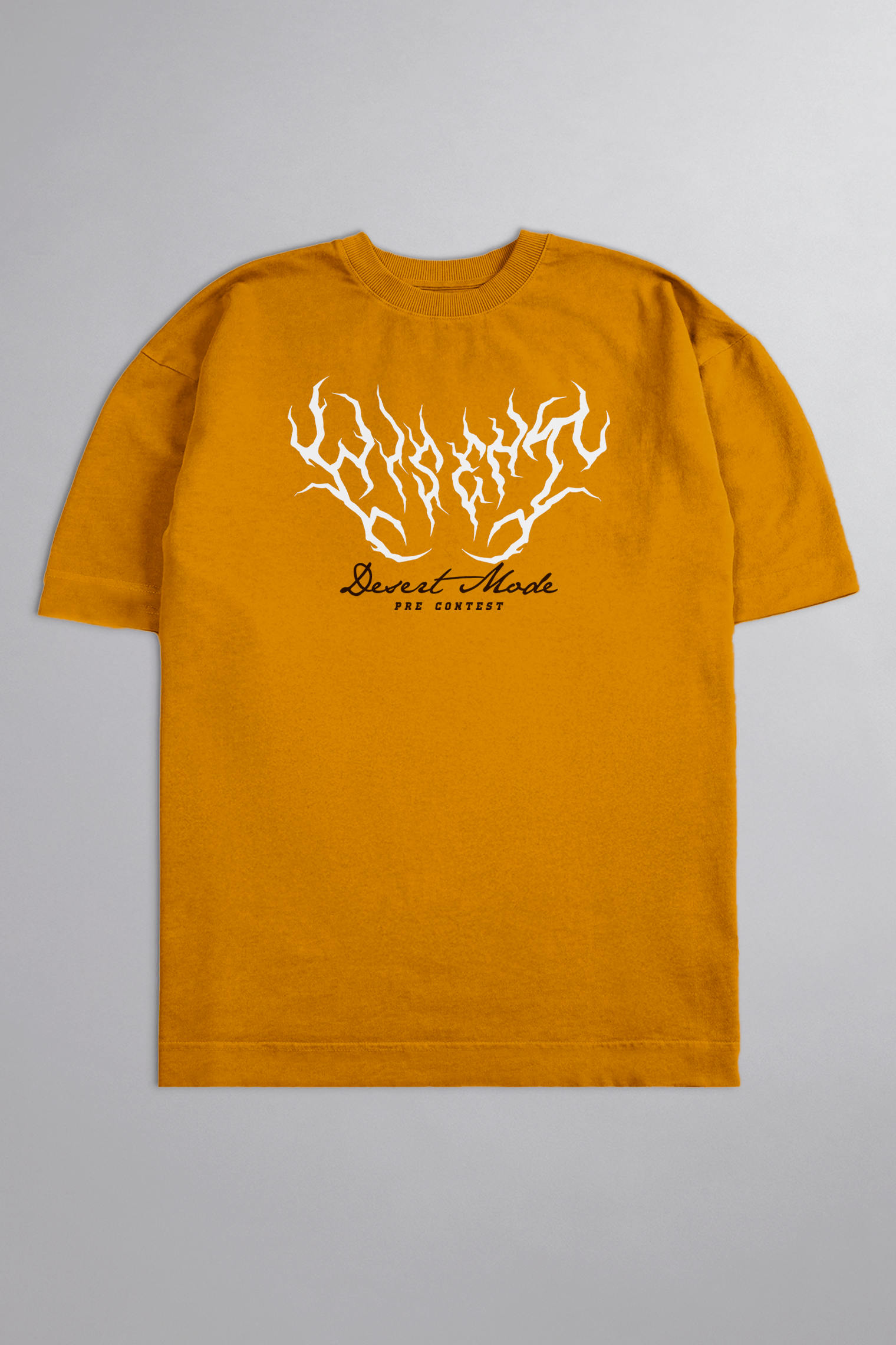 SOFT - CAMISETA OVERSIZED - DESERT MODE MOSTARDA