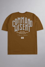 SOFT - CAMISETA OVERSIZED - COMMAND CARAMELO