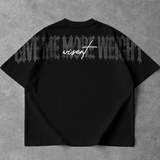 Soft - Camiseta Oversized - Give Me More Weight Darkness Preta
