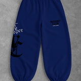 Heavy - Calça Balão - Hard Work Azul Royal