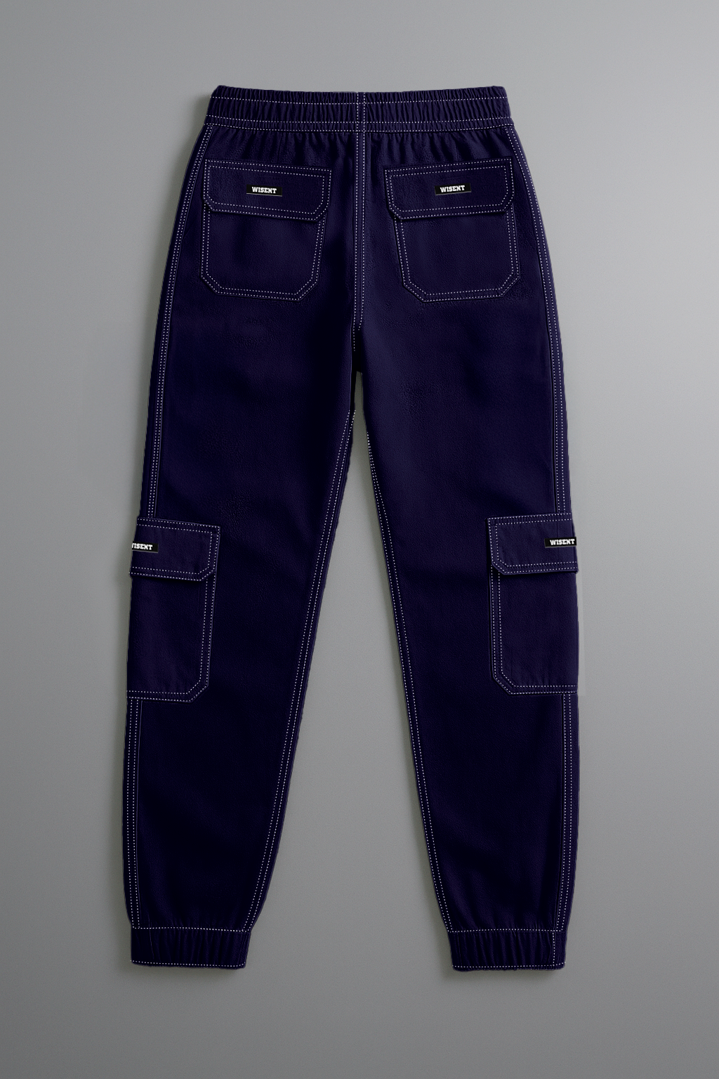 HEAVY - CALÇA SARJA CARGO - BARBELL AZUL