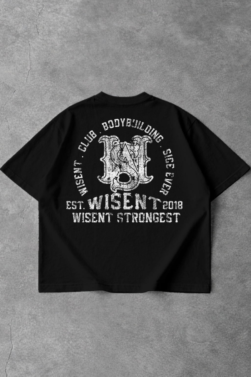 Soft - Camiseta Oversized - Wisent Strongest Preta