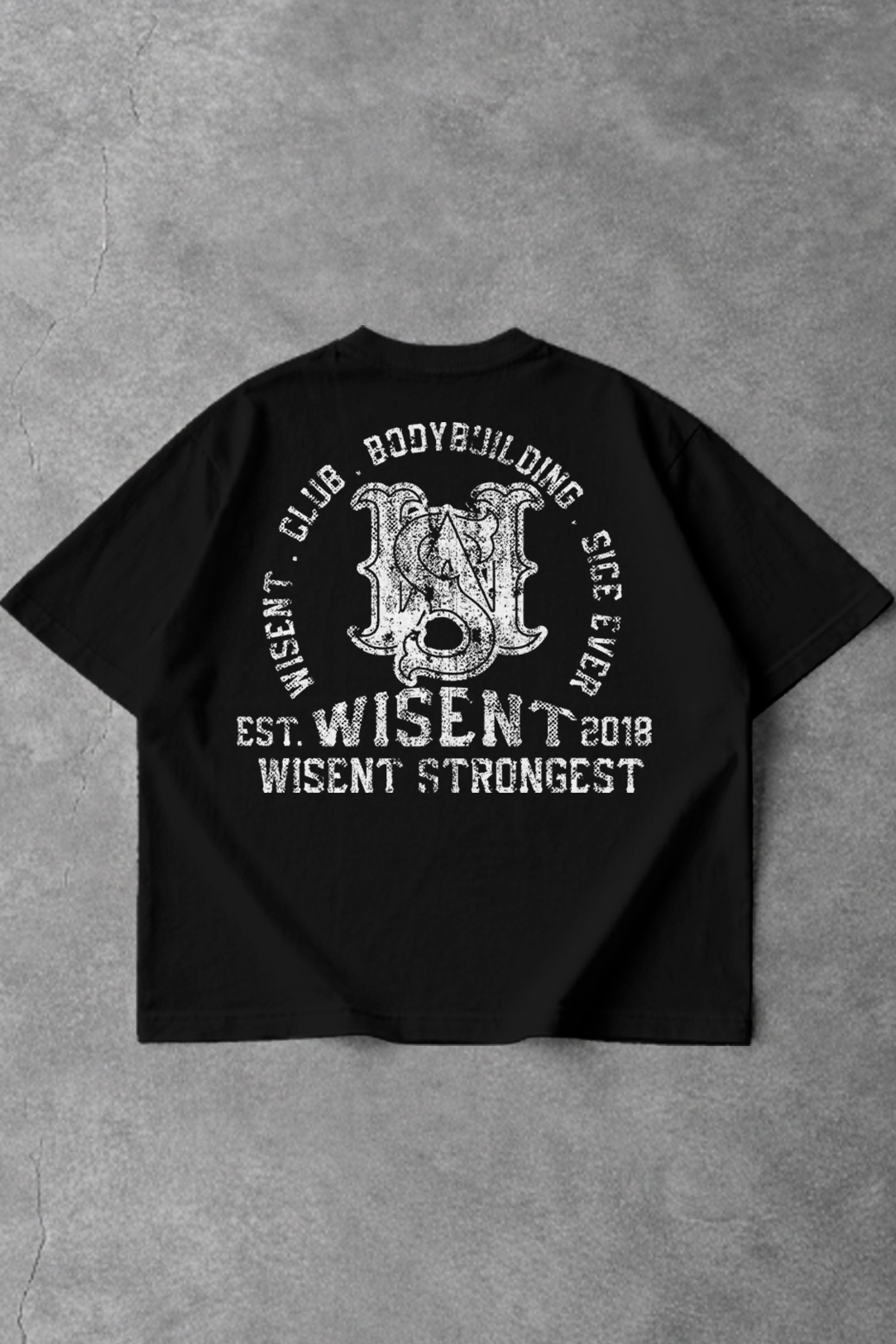Soft - Camiseta Oversized - Wisent Strongest Preta
