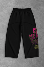 Heavy - Calça Oversized Moletom - Give Me More Weight Preta