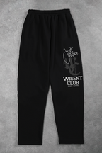 Heavy - Calça Oversized Moletom - Hard Work Preta