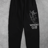 Heavy - Calça Oversized Moletom - Hard Work Preta