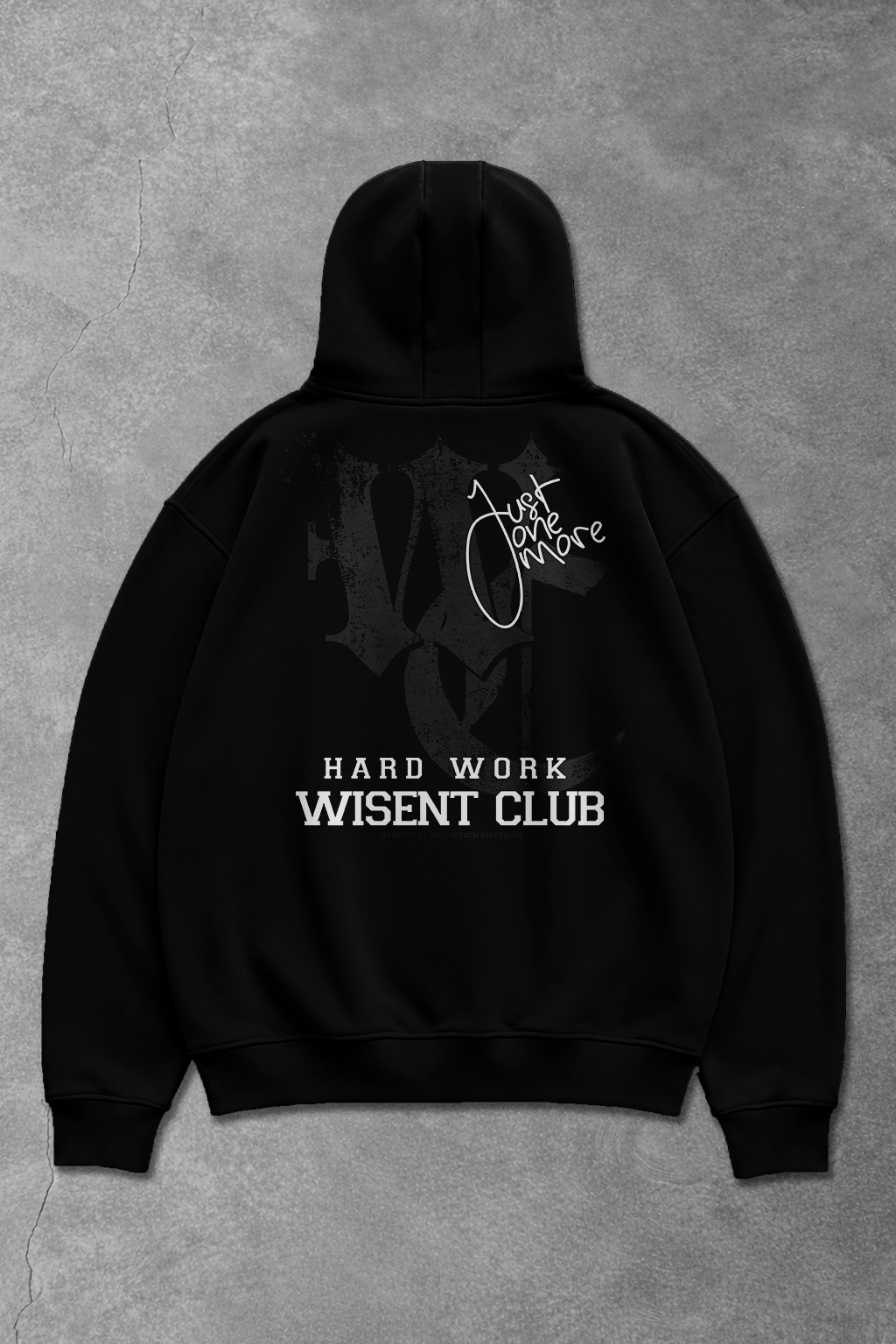 Heavy - Canguru Oversized Moletom - Hard Work Preto