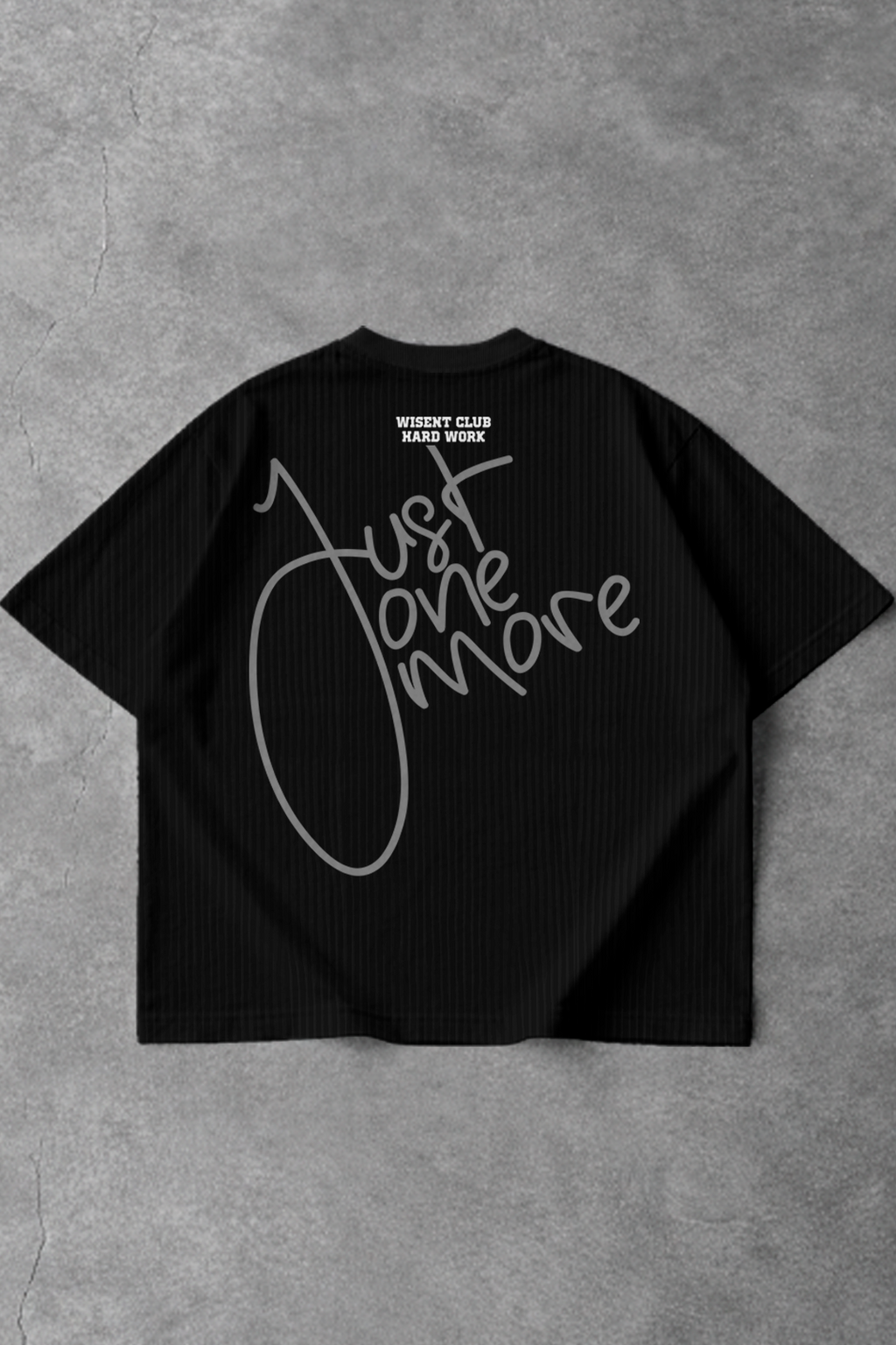Canelada - Camiseta Oversized - Hard Work Just One More Preta