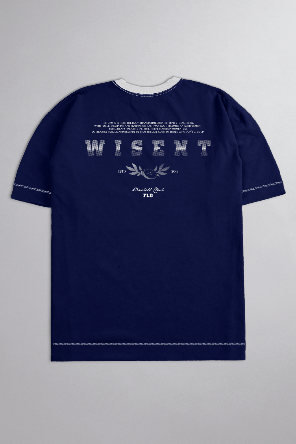 SOFT - CAMISETA OVERSIZED - BARBELL CLUB AZUL