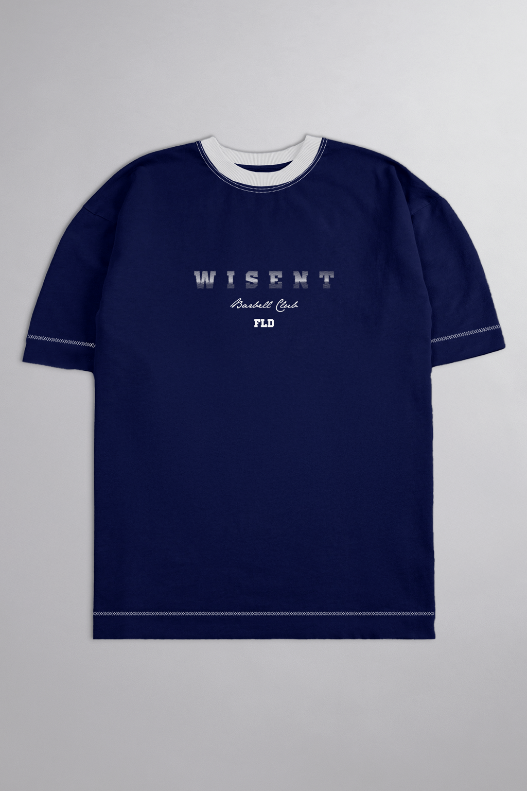 SOFT - CAMISETA OVERSIZED - BARBELL CLUB AZUL