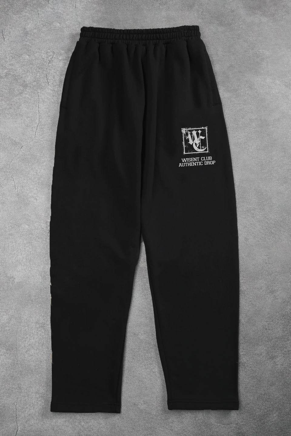 Heavy - Calça Oversized Moletom - Hard Work Club Preta