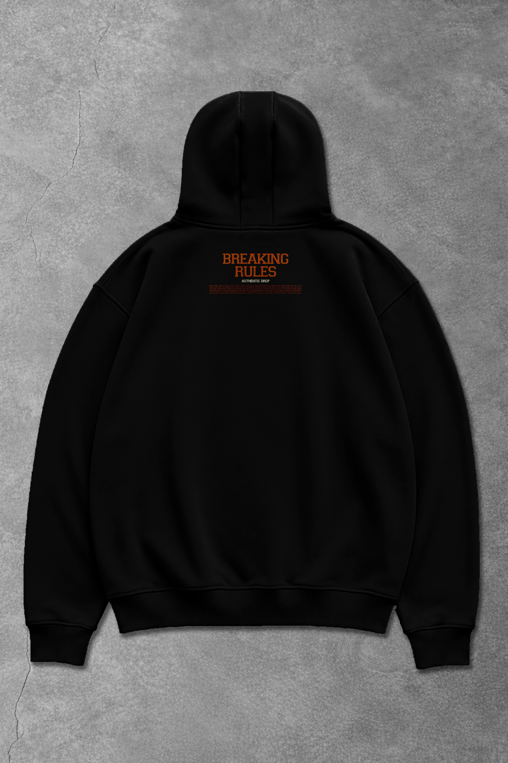 Heavy - Canguru Oversized Moletom - Breaking Rules