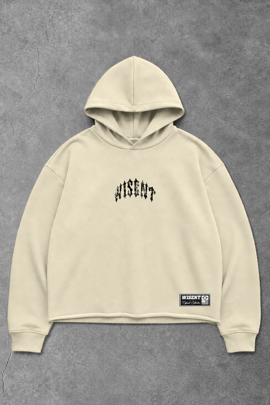 Heavy - Moletom Regata Box Raw Hem - Give Me More Weight Off White