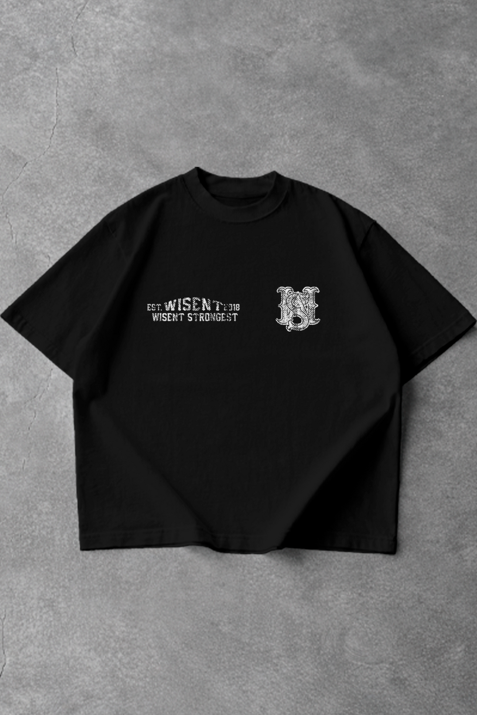 Soft - Camiseta Oversized - Wisent Strongest Preta