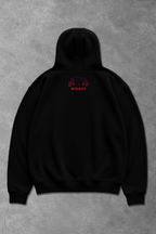 Heavy - Canguru Oversized Moletom - Old School Preto Color