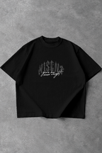Soft - Camiseta Oversized - Give Me More Weight Darkness Preta