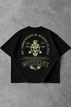 Canelada - Camiseta Oversized - Lifters Preta