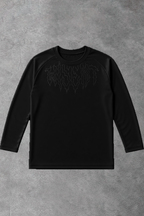 Soft - Camiseta T-Shirt Compress M.Longa - Never Give Up Preta