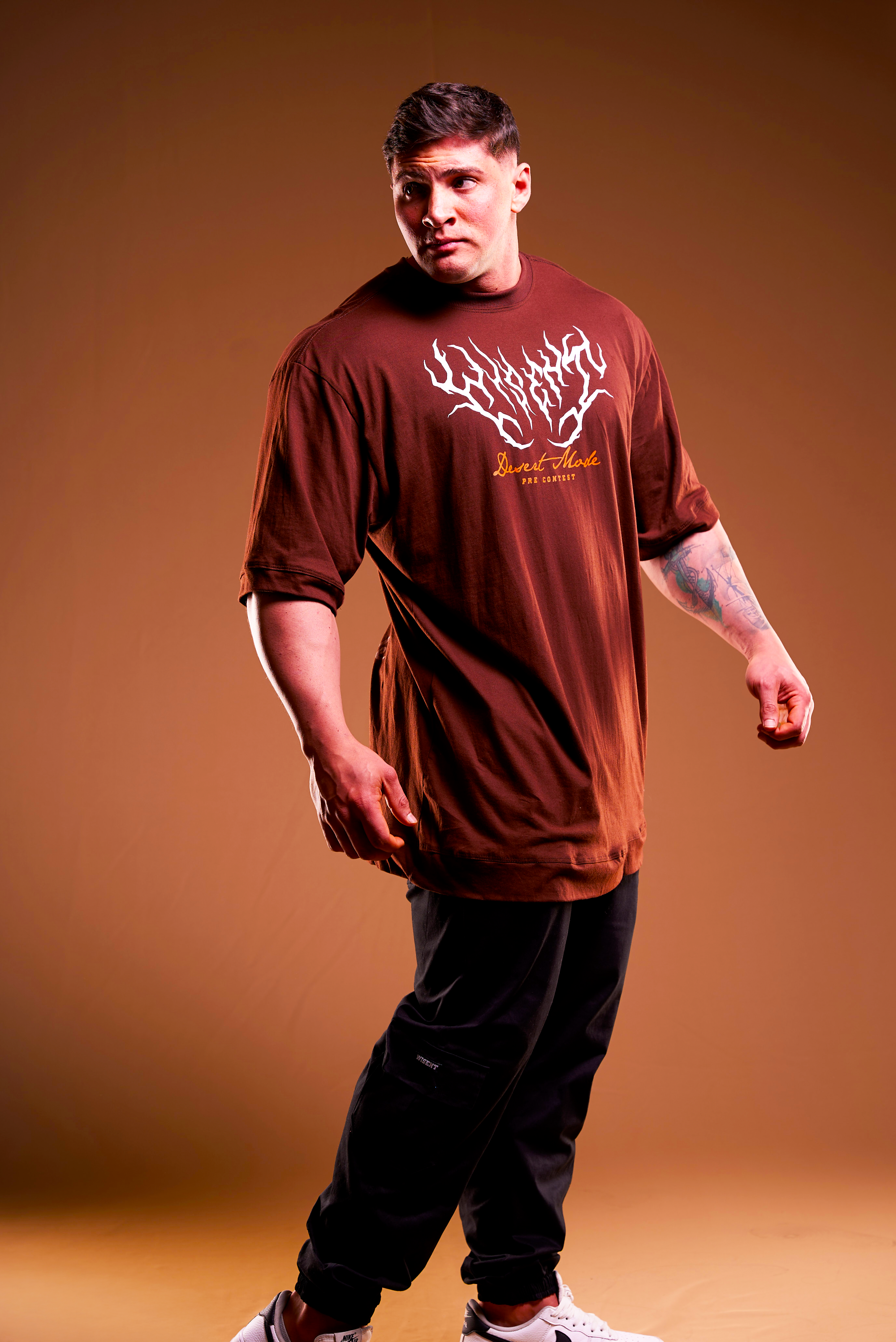 SOFT - CAMISETA OVERSIZED - DESERT MODE MARROM