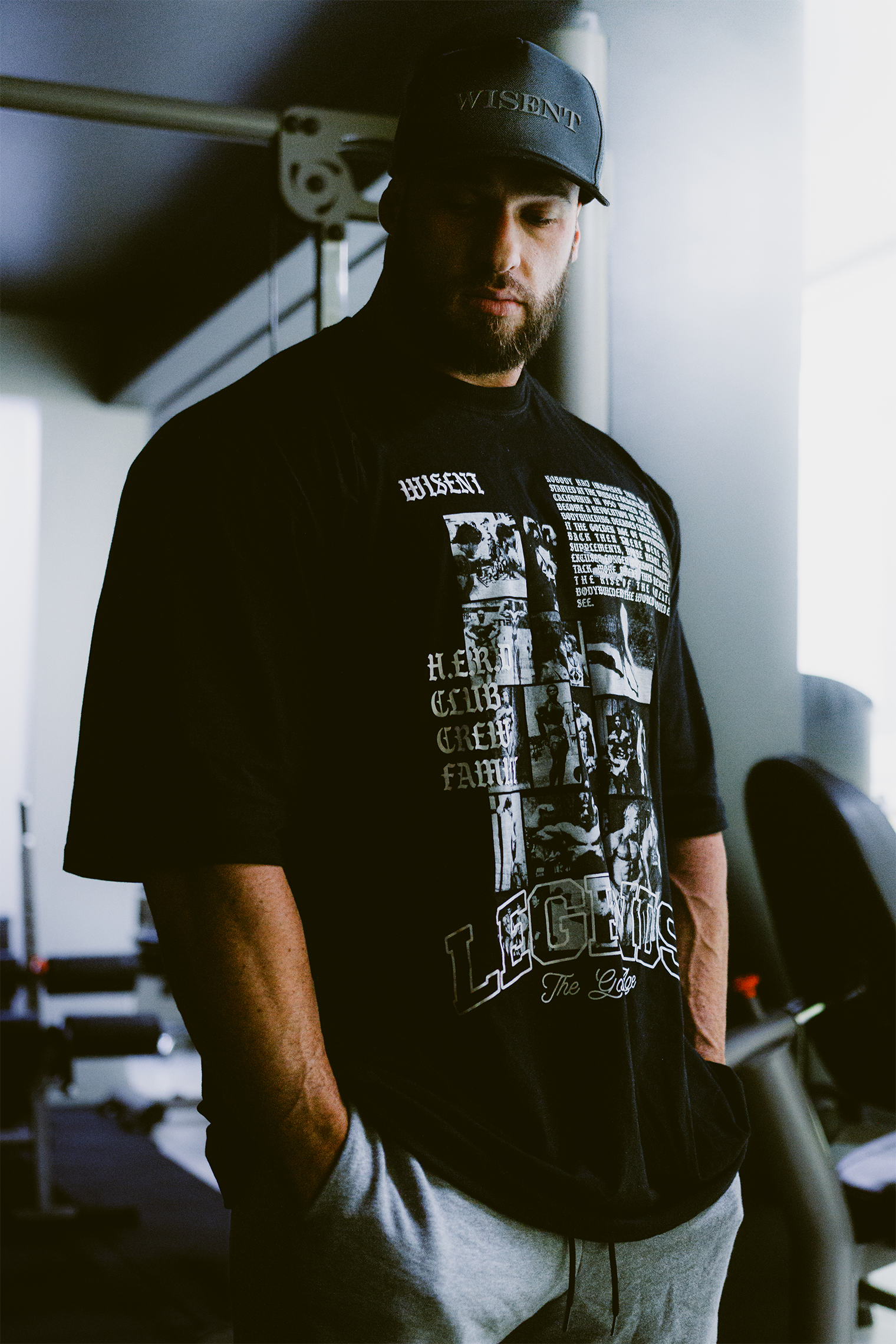 SOFT - CAMISETA OVERSIZED - LEGENDS PRETA