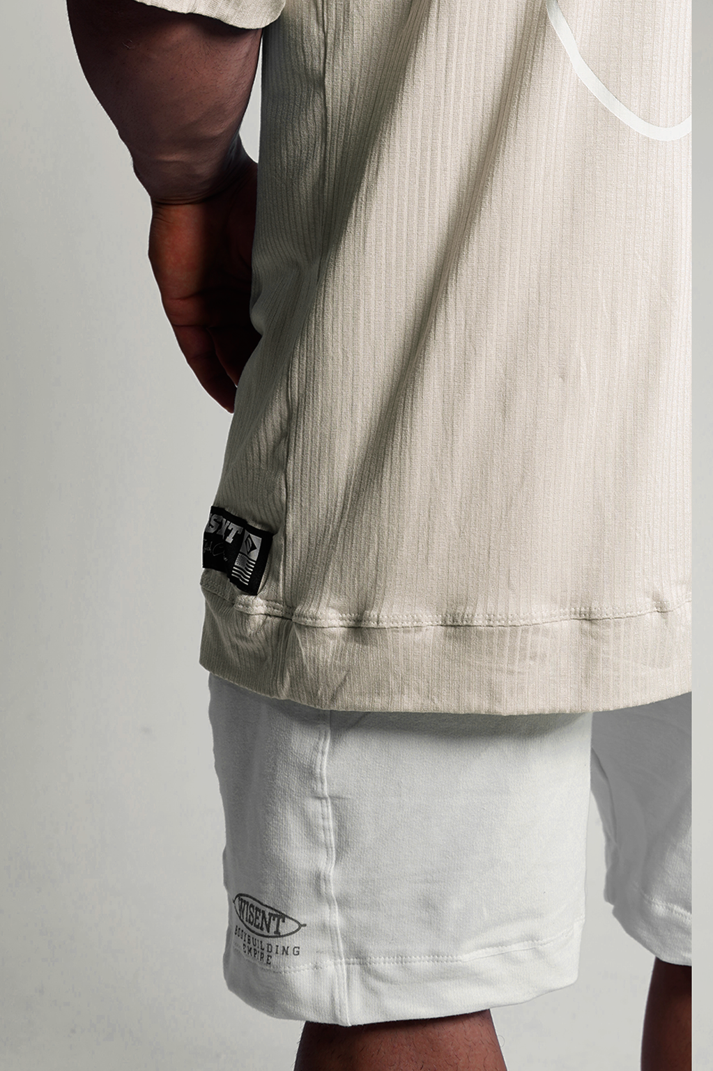 Canelada - Camiseta Oversized - Hard Work Just One More Off White