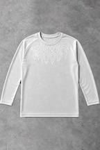 Soft - Camiseta T-Shirt Compress M.Longa - Never Give Up Branca