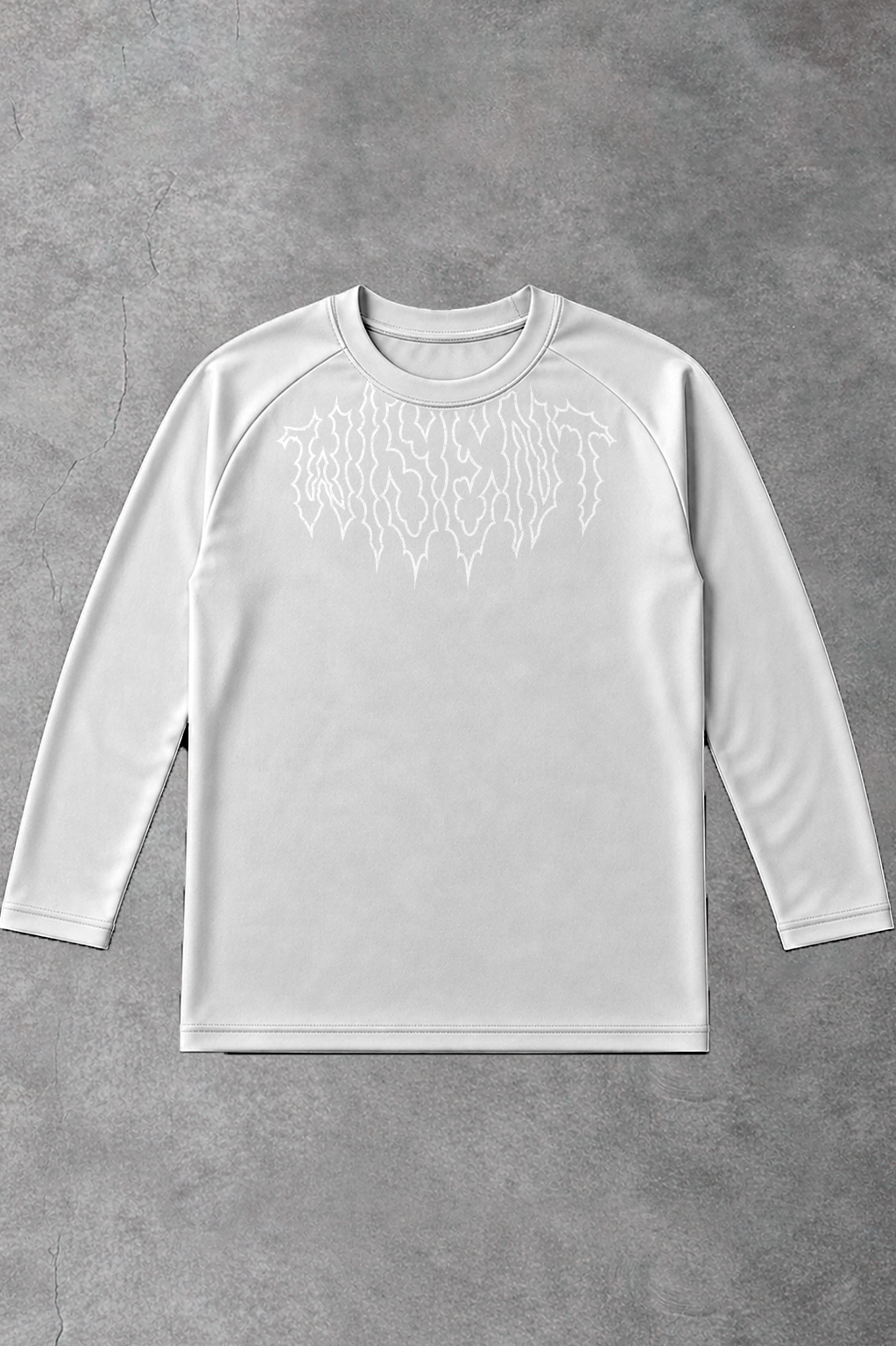 Soft - Camiseta T-Shirt Compress M.Longa - Never Give Up Branca