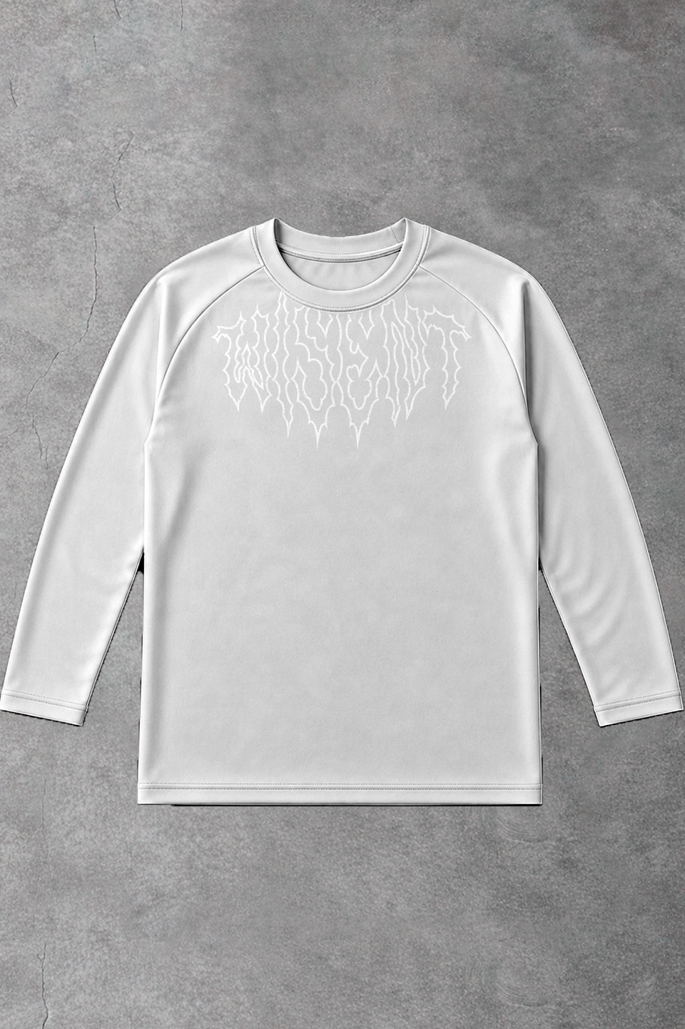 Soft - Camiseta T-Shirt Compress M.Longa - Never Give Up Branca