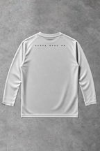 Soft - Camiseta T-Shirt Compress M.Longa - Never Give Up Branca