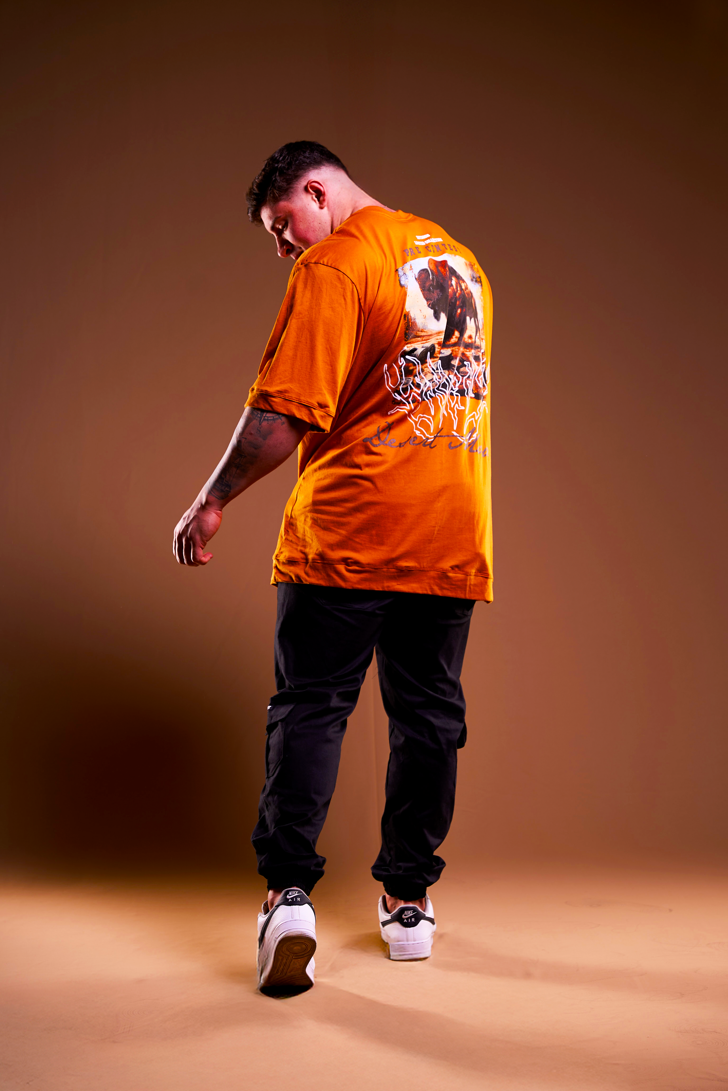 SOFT - CAMISETA OVERSIZED - DESERT MODE MOSTARDA