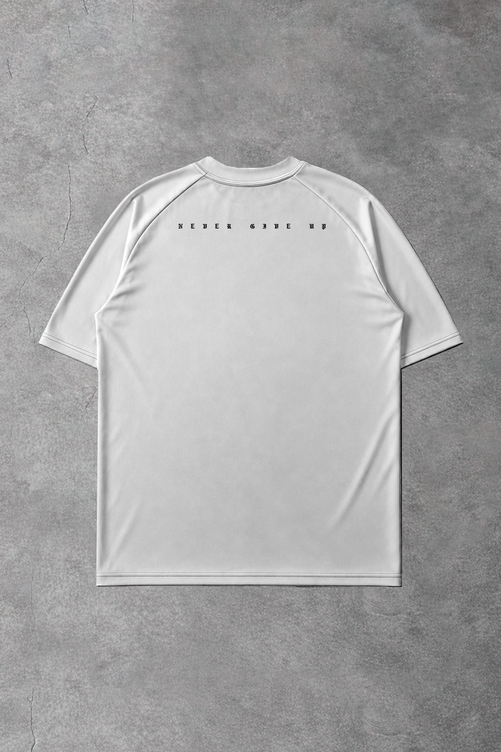 Soft - Camiseta T-Shirt Compress - Never Give Up Branca