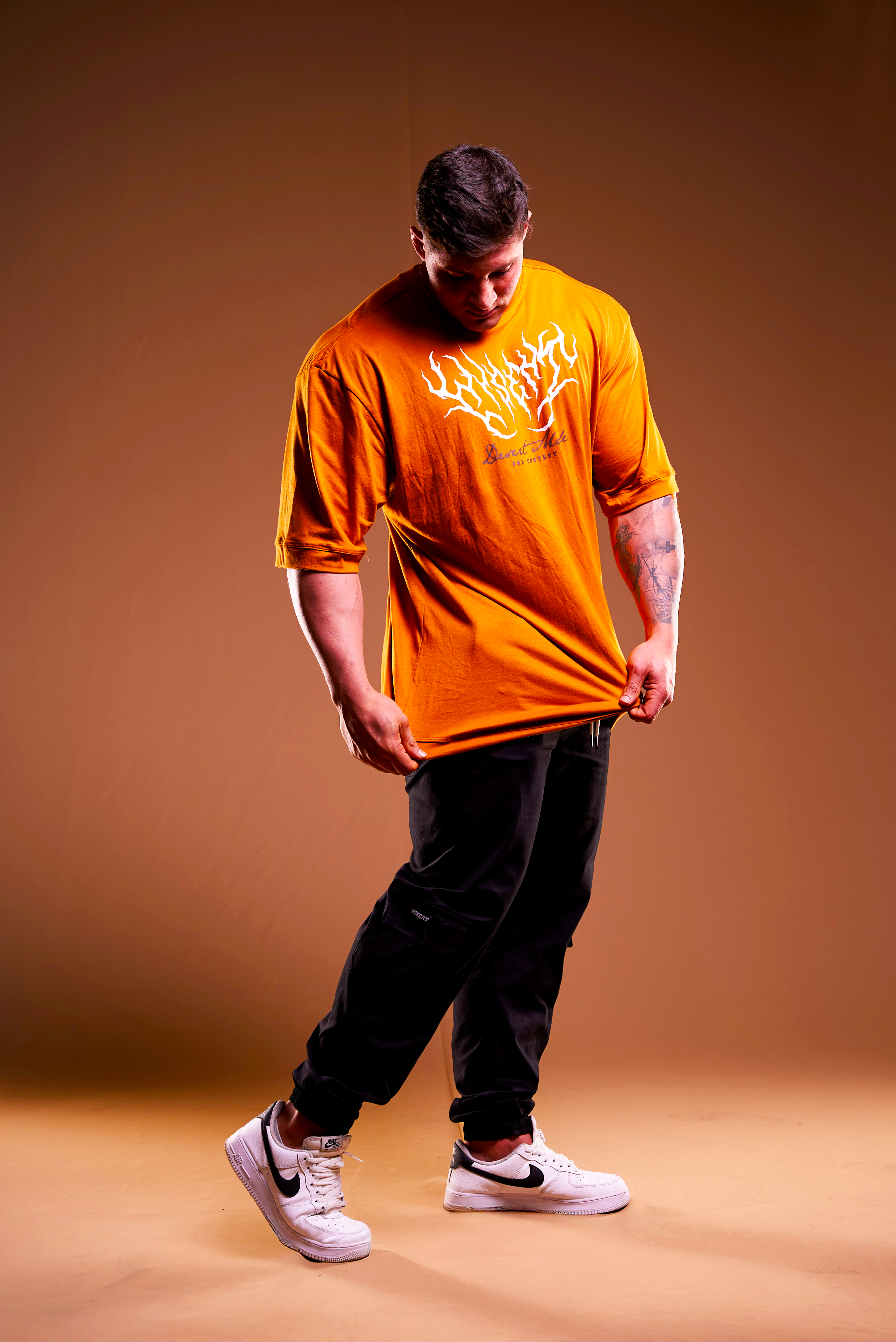 SOFT - CAMISETA OVERSIZED - DESERT MODE MOSTARDA