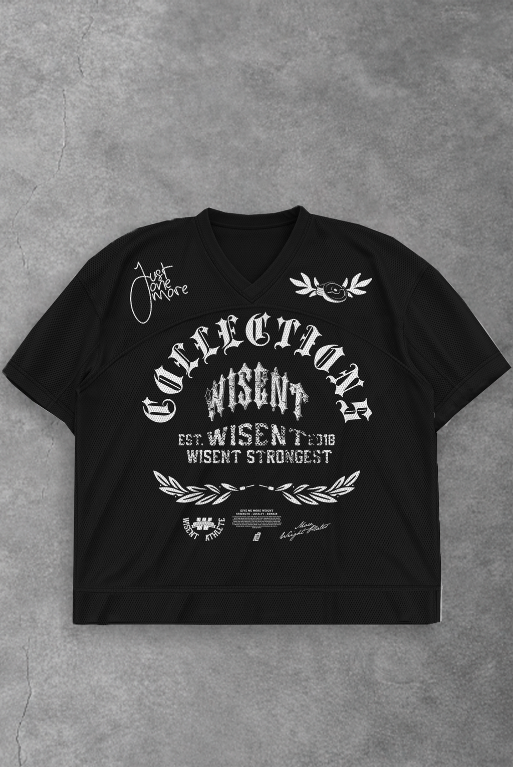 Soft - Camiseta Oversized Jersen - Wisent Collections Preta