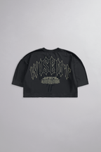 SOFT - CROPPED OVERSIZED - GIVE ME MORE WEIGHT STREET CINZA