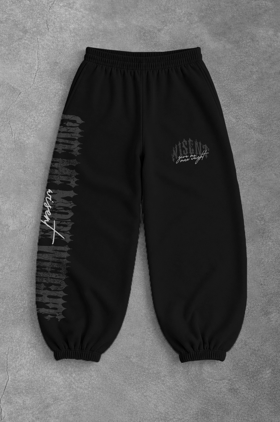 Heavy - Calça Balão - Give Me More Weight Darkness Preta
