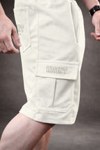 HEAVY - BERMUDA CARGO - HARD WORK FLD OFF WHITE