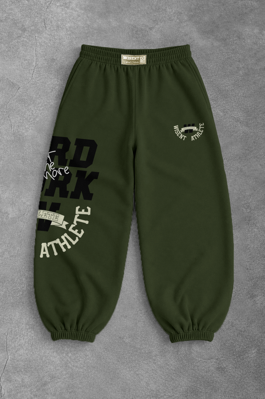 Heavy - Calça Balão Moletom - Hard Work Verde