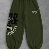 Heavy - Calça Balão Moletom - Hard Work Verde