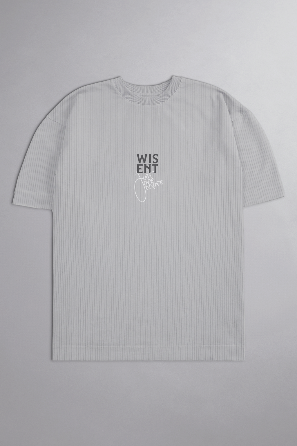 CANELADA - CAMISETA OVERSIZED - HARD WORK CINZA