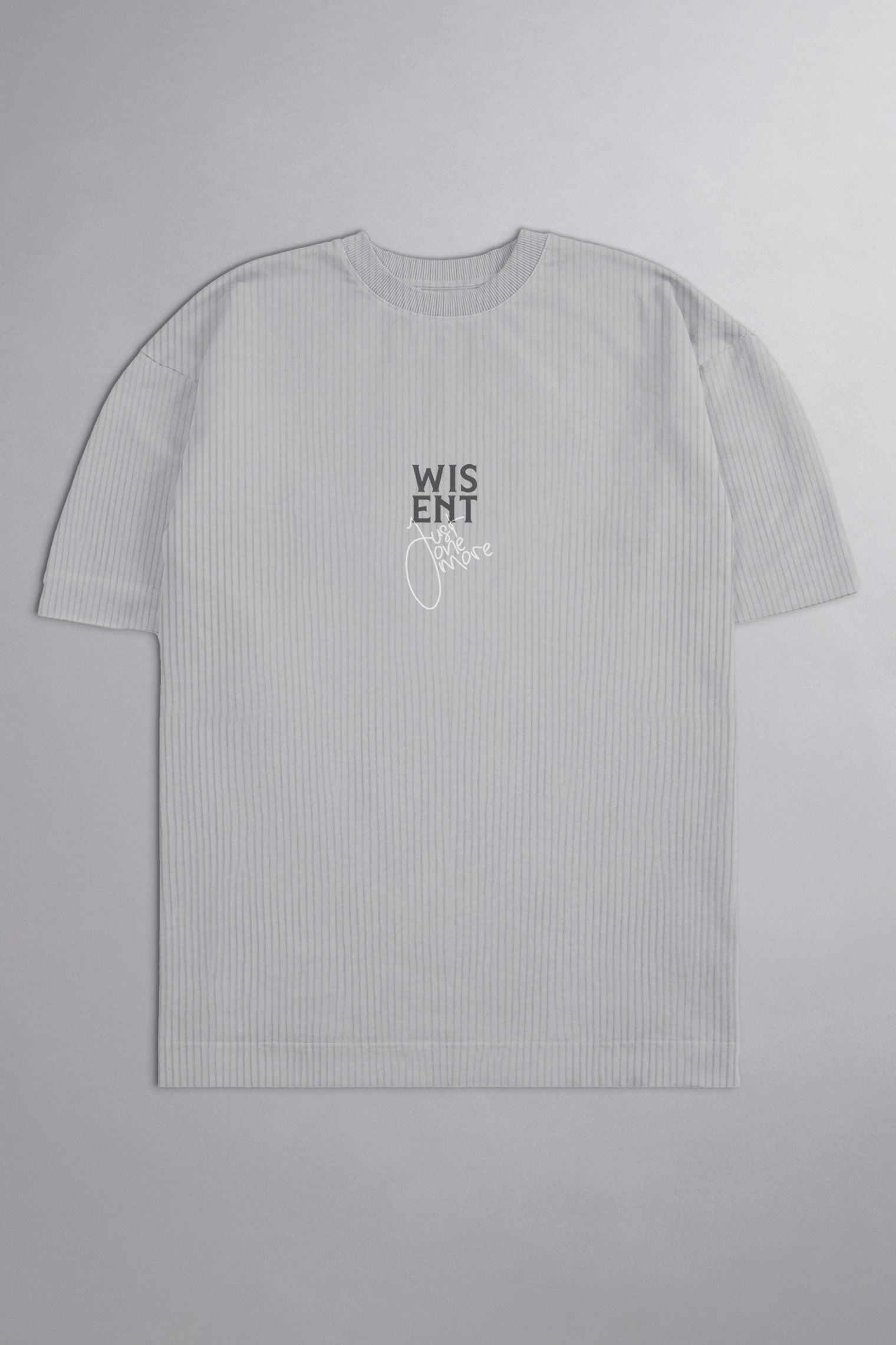 CANELADA - CAMISETA OVERSIZED - HARD WORK CINZA