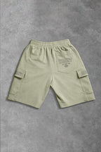 HEAVY - BERMUDA CARGO - HARD WORK FLD OFF WHITE