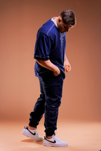 SOFT - CAMISETA OVERSIZED - BARBELL CLUB AZUL