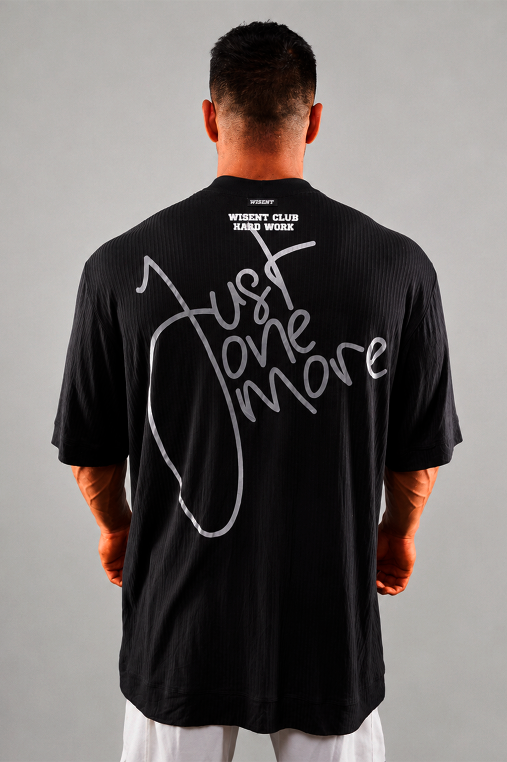 Canelada - Camiseta Oversized - Hard Work Just One More Preta
