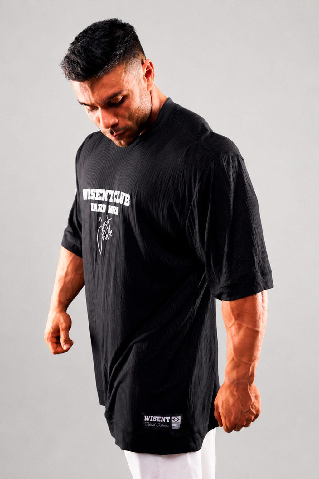 Canelada - Camiseta Oversized - Hard Work Just One More Preta