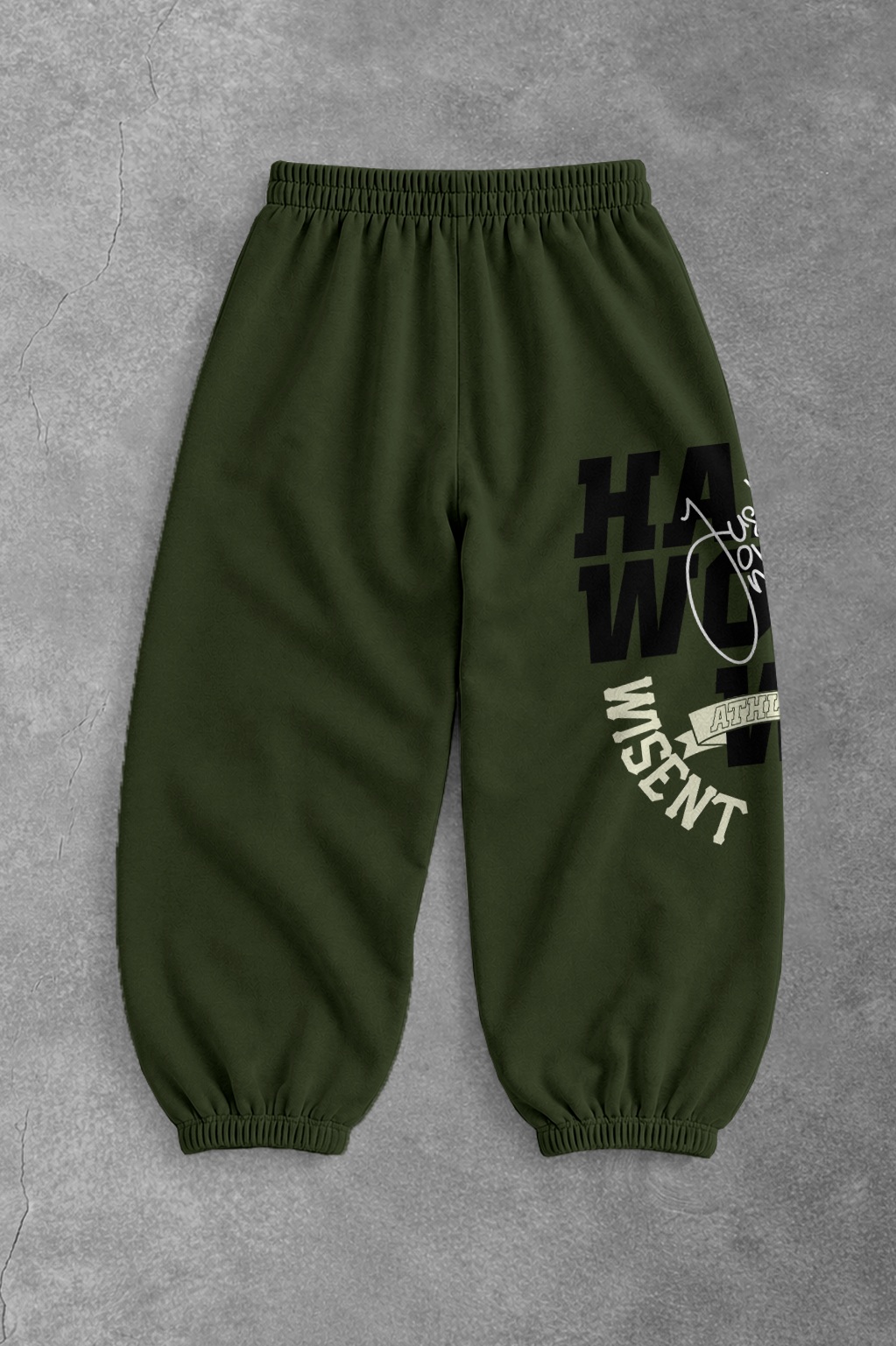 Heavy - Calça Balão Moletom - Hard Work Verde