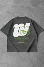 Soft - Camiseta Oversized - Wisent Retro Cinza Mescla