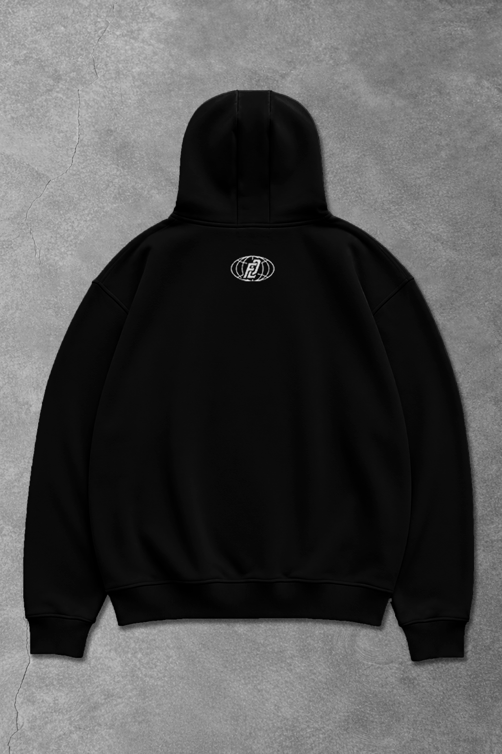 Heavy - Canguru Oversized Moletom - Real Intelligence Preto