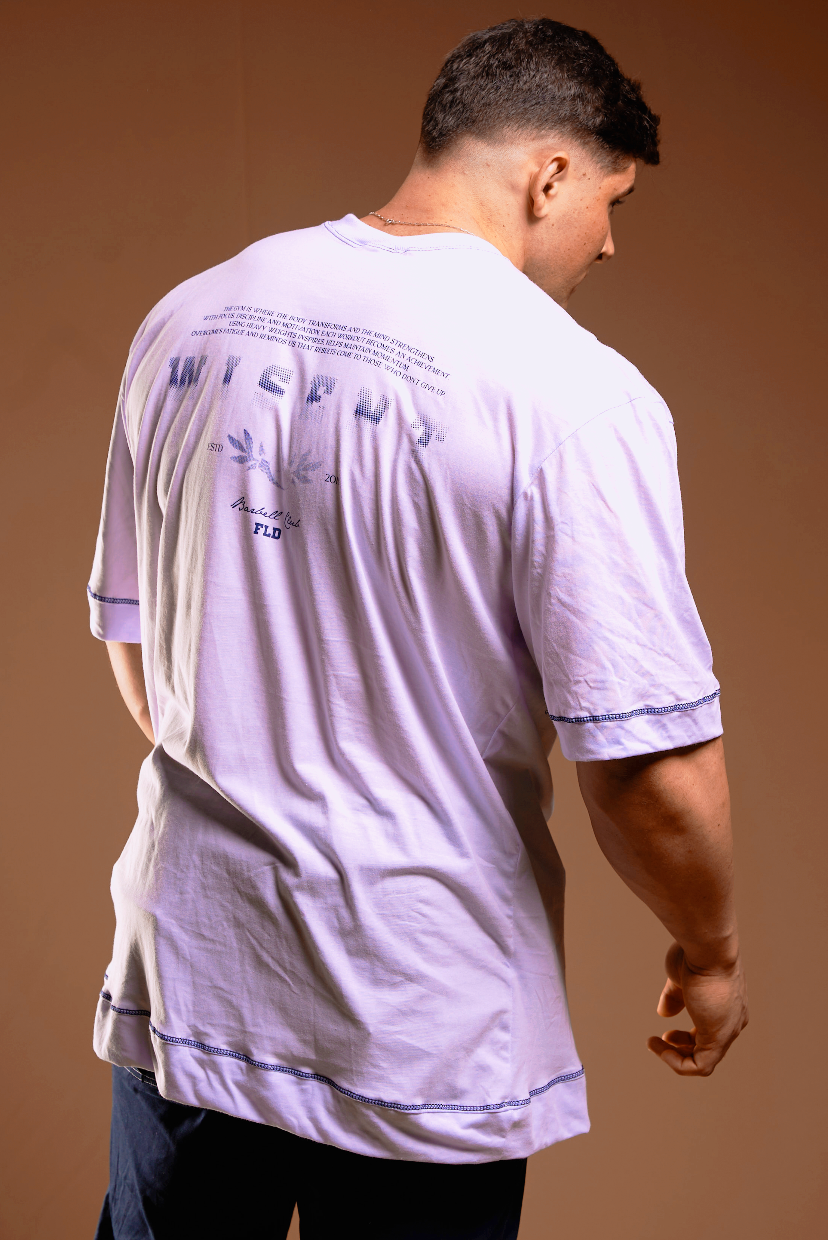 SOFT - CAMISETA OVERSIZED - BARBELL CLUB BRANCA