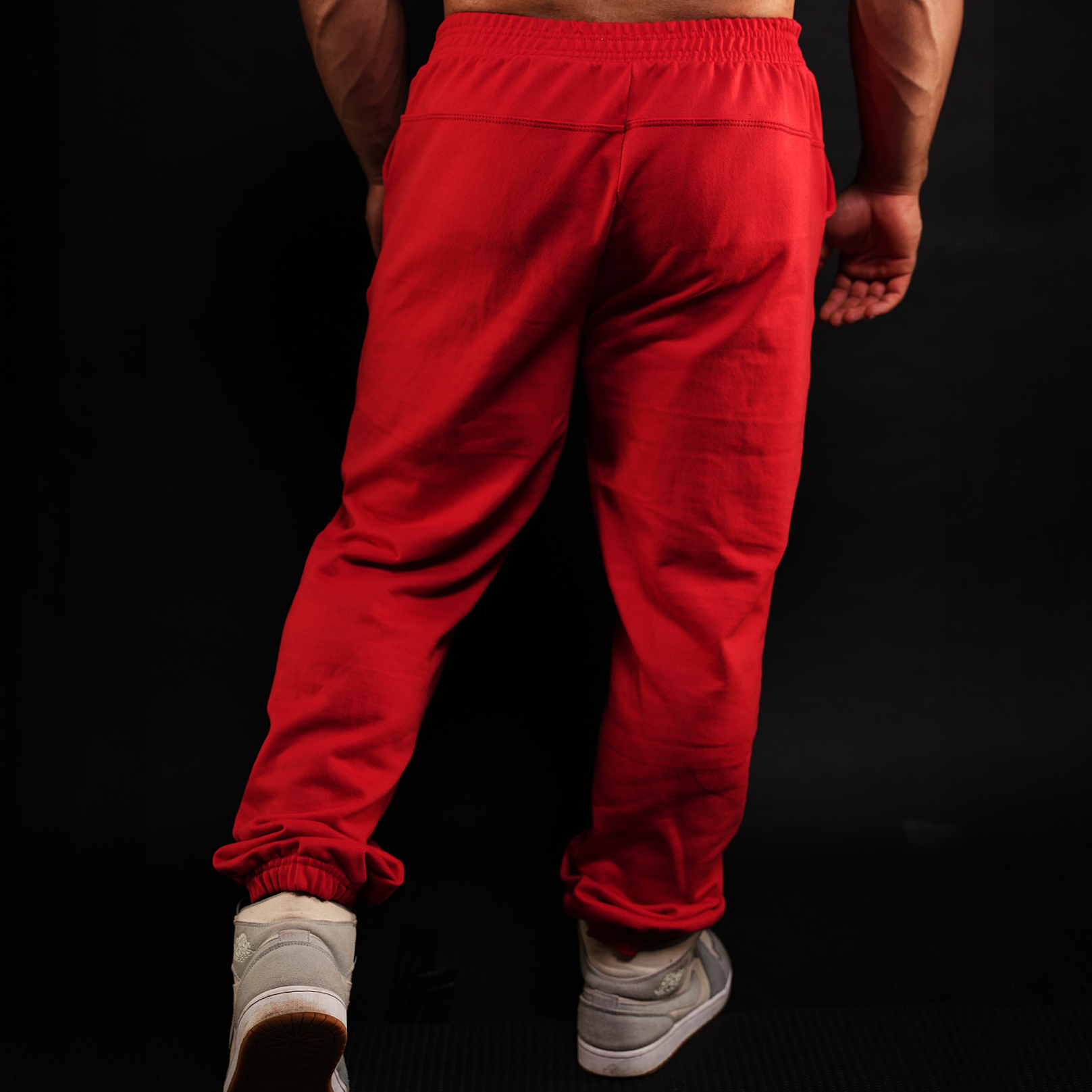 HEAVY - CALÇA MOLETOM ABRIGO - WISENT TAG VERMELHA